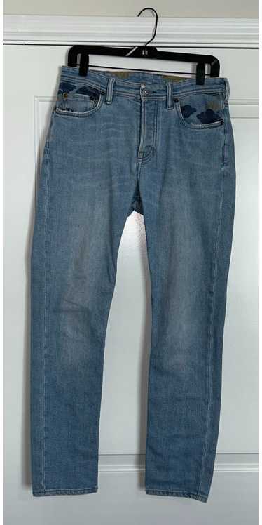Men's Big And Tall Jeans River Road Jeans Men 48x30 Blue Denim