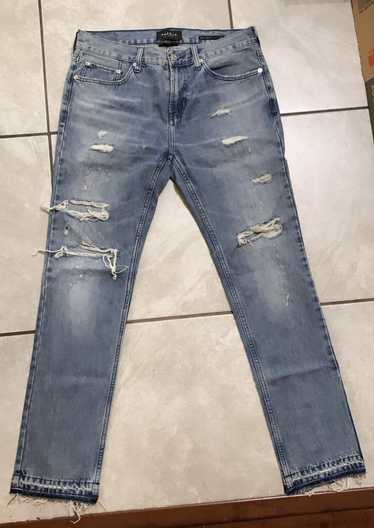 Pacsun Pacsun Blue Slim ripped denim jeans