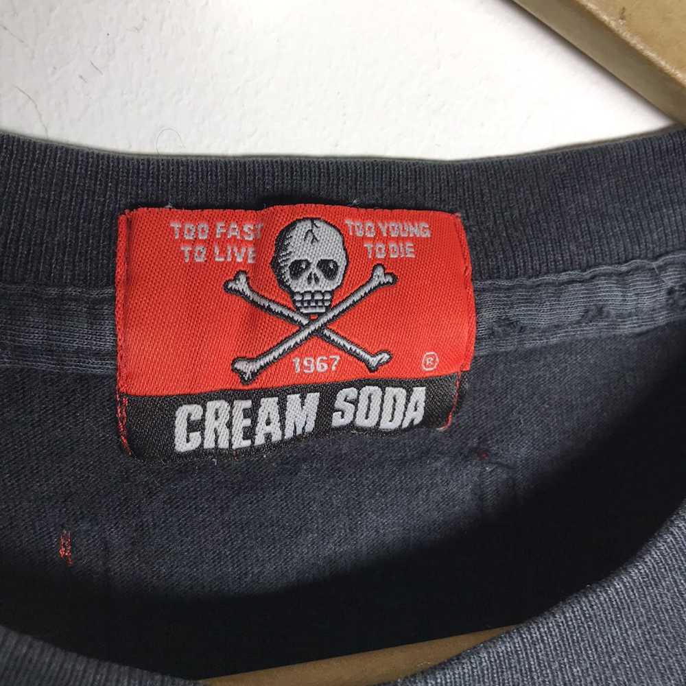Japanese Brand CREAM SODA ROCKABILLY REBEL T-SHIRT - image 3