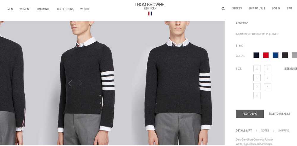 Thom Browne Thom Browne Sweater Size 1 - image 4