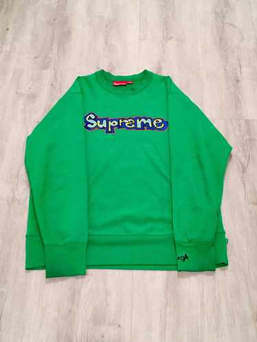 supreme gonz logo crewneck - Gem