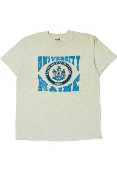 Vintage "University Of Maine" Single Stitch T-Shi… - image 1