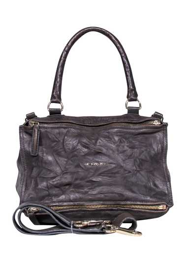 Givenchy - Taupe Leather Large Satchel Bag