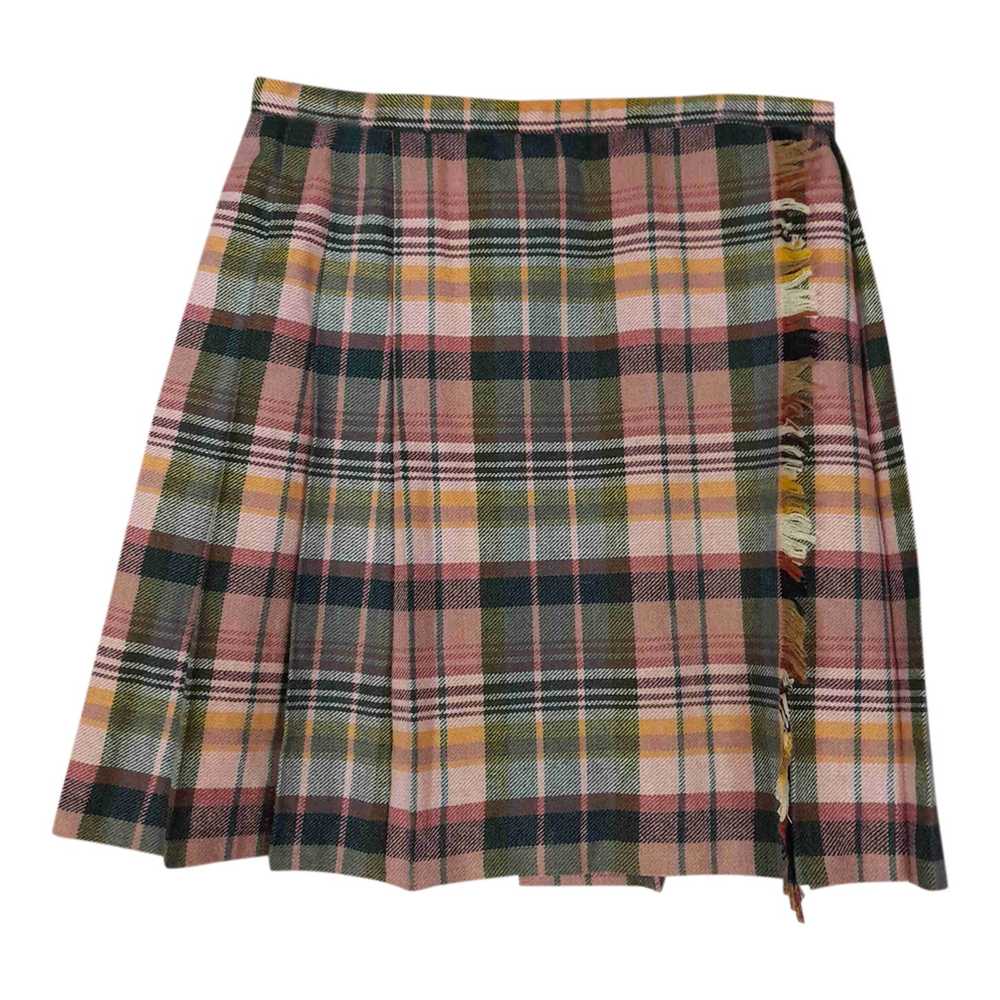 Short tartan skirt - short skirt kilt skirt unlin… - image 1