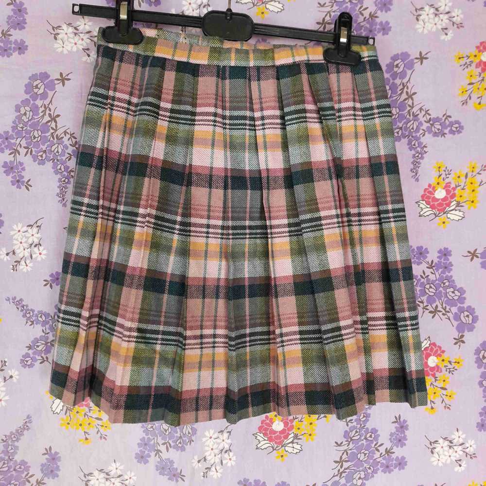 Short tartan skirt - short skirt kilt skirt unlin… - image 3
