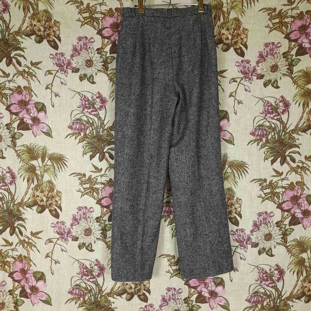 Wool pants - straight cut high waist pants marked… - image 4
