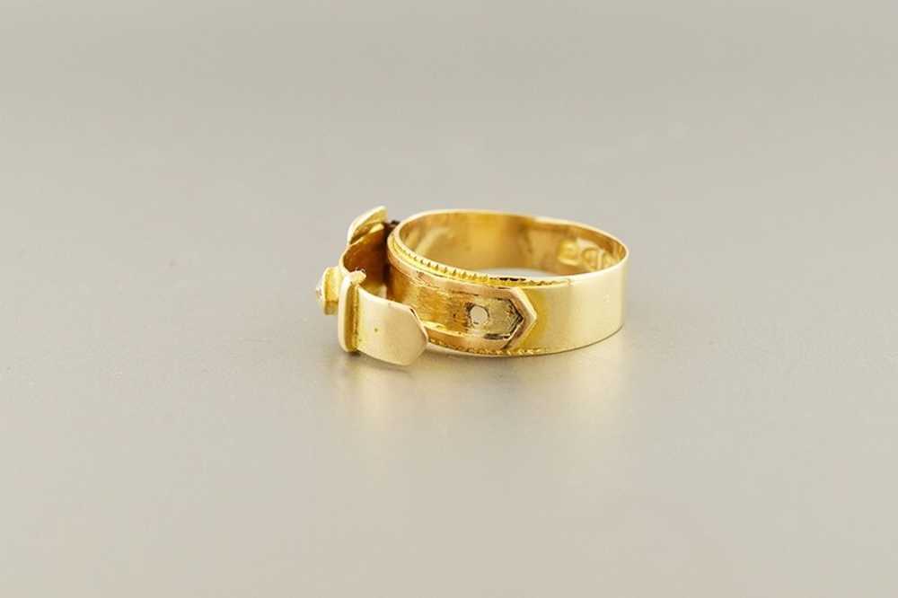 Victorian Buckle Ring - image 4