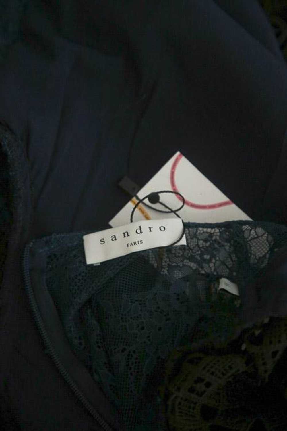 Circular Clothing Robe noir Sandro noir 100% poly… - image 6