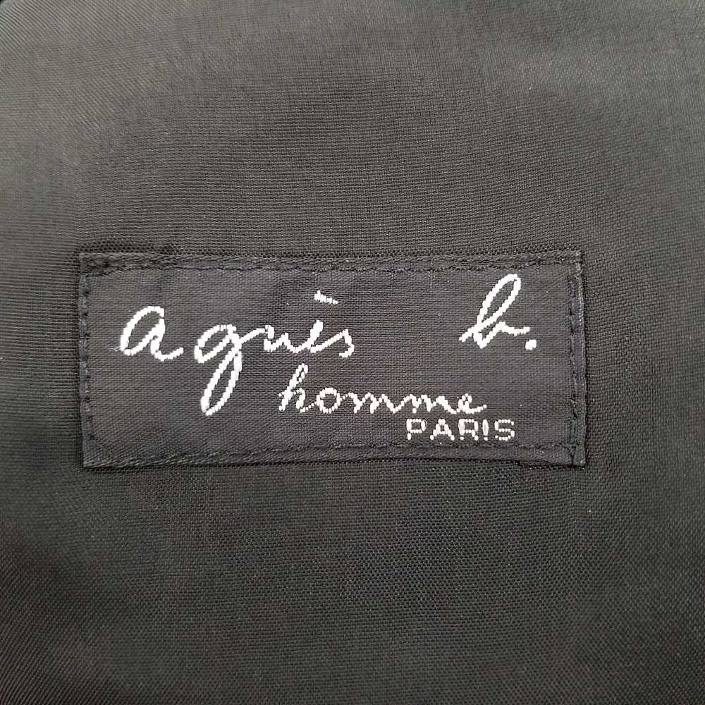 Agnes B Homme Paris Black Men Blazer 54 - image 3
