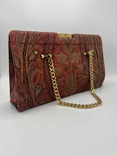 Don Lester Bags NY 70s Silk Shawl Shoulder Bag