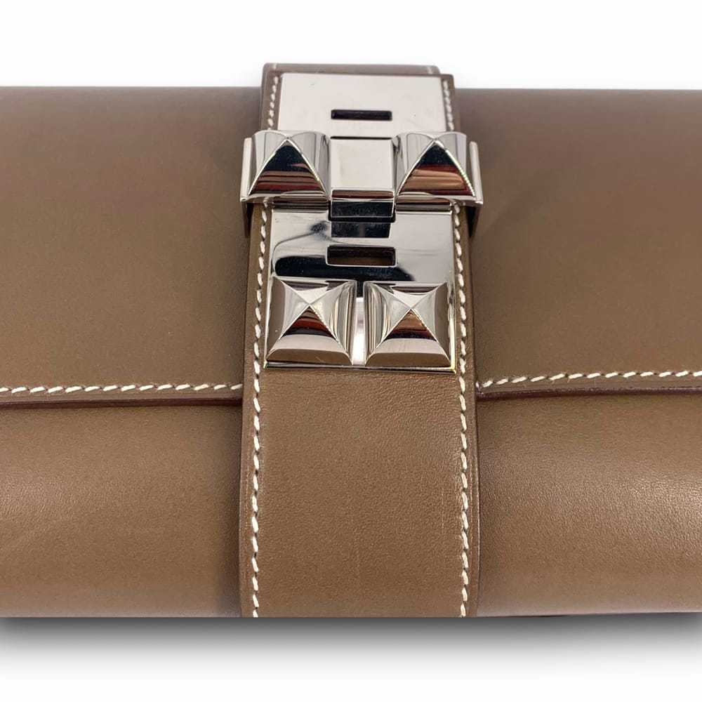 Hermès Médor leather clutch bag - image 2