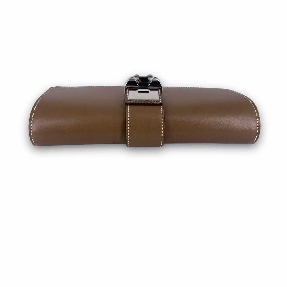 Hermès Médor leather clutch bag - image 6