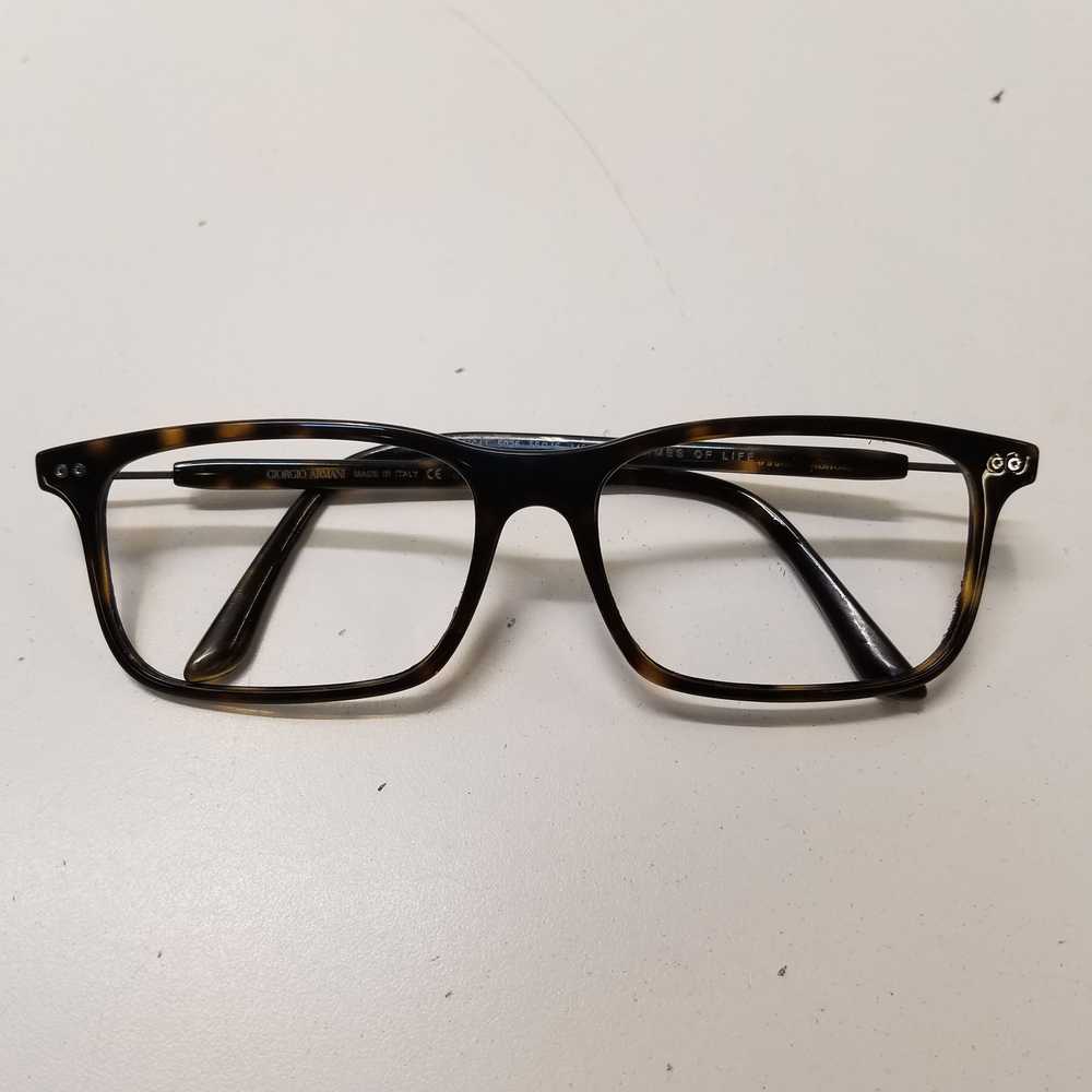 Giorgio Armani Tortoise Square Eyeglasses - image 1