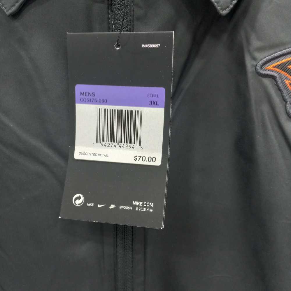 Men's Nike Dark Grey Short Sleeve Rain Jacket Siz… - image 2