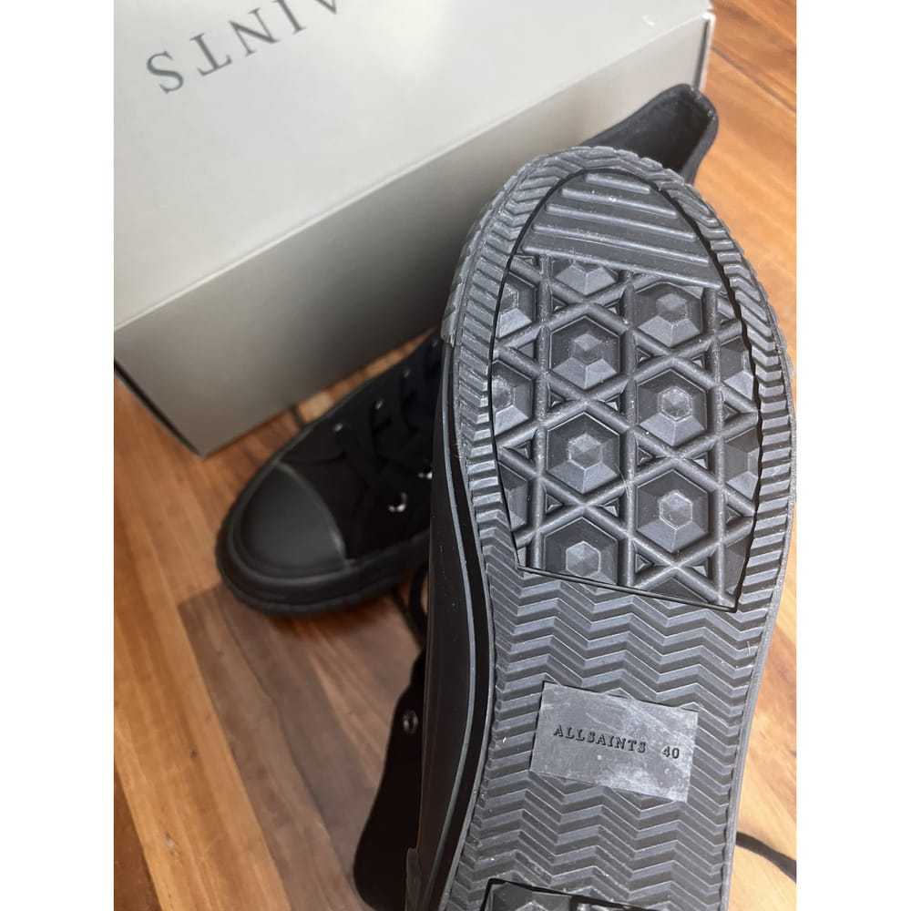 All Saints Leather trainers - image 4