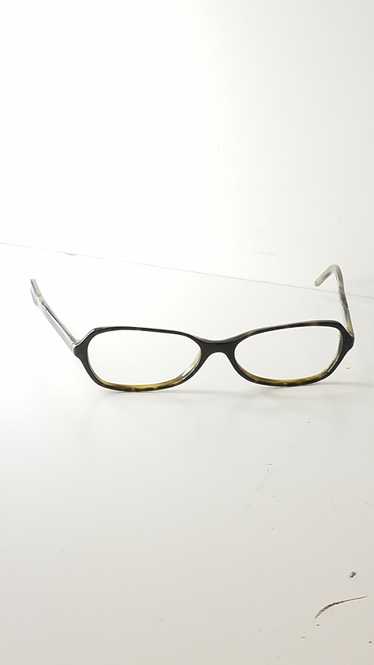 Fendi Marbled Tortoise Rectangle Eyeglasses