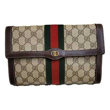 Gucci Ophidia cloth clutch bag