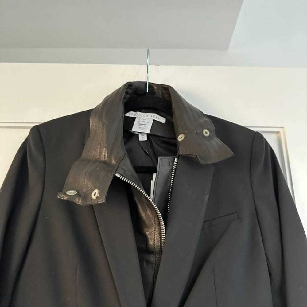 Veronica Beard Leather blazer - image 8
