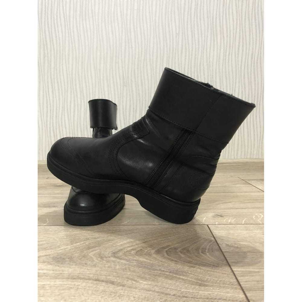 Max Mara Leather ankle boots - image 5