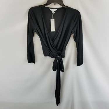 BB Dakota Women Black Long Sleeve Shirt XS - image 1