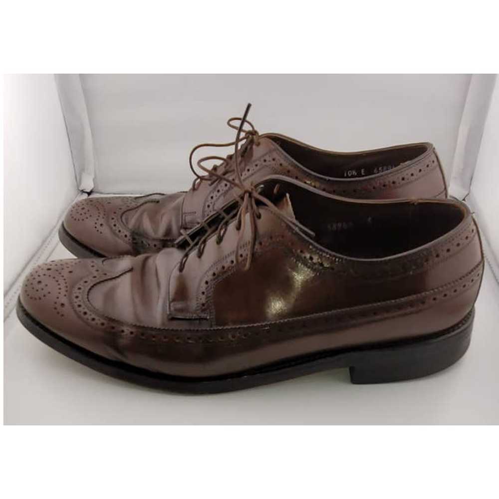 Florsheim Florsheim Brown Leather Wingtips - Size… - image 3