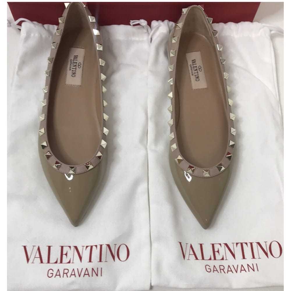 Valentino Garavani Rockstud leather flats - image 3