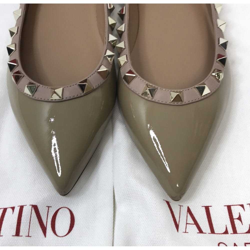 Valentino Garavani Rockstud leather flats - image 4