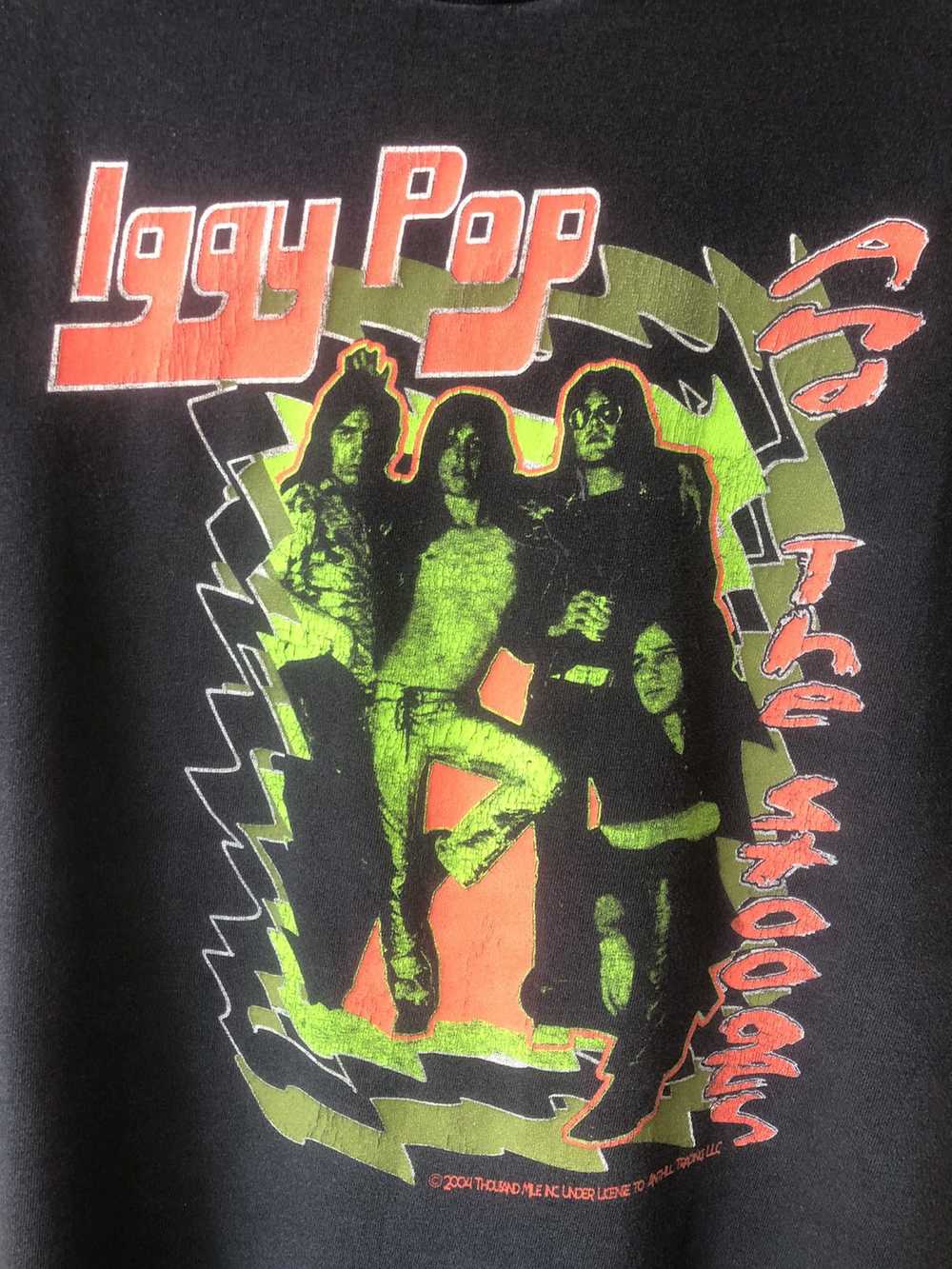 Band Tees × Rare × Vintage Vintage Iggy Pop And T… - image 3