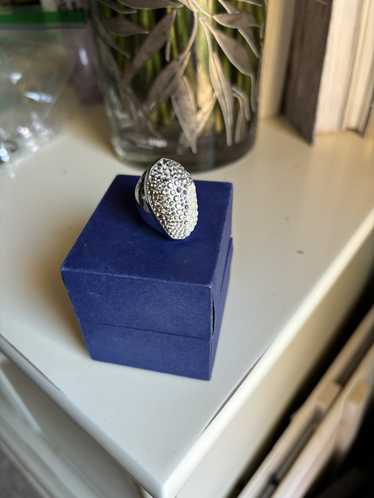 Swarovski oval sparkling ring