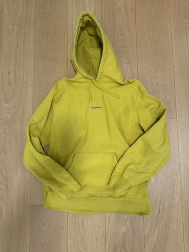 Supreme hooded sweatshirt used - Gem