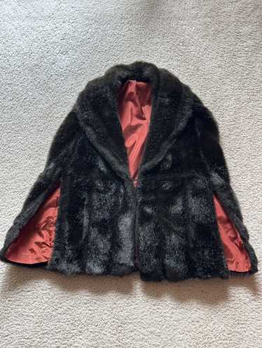 Vintage Faux Fur Shawl - image 1