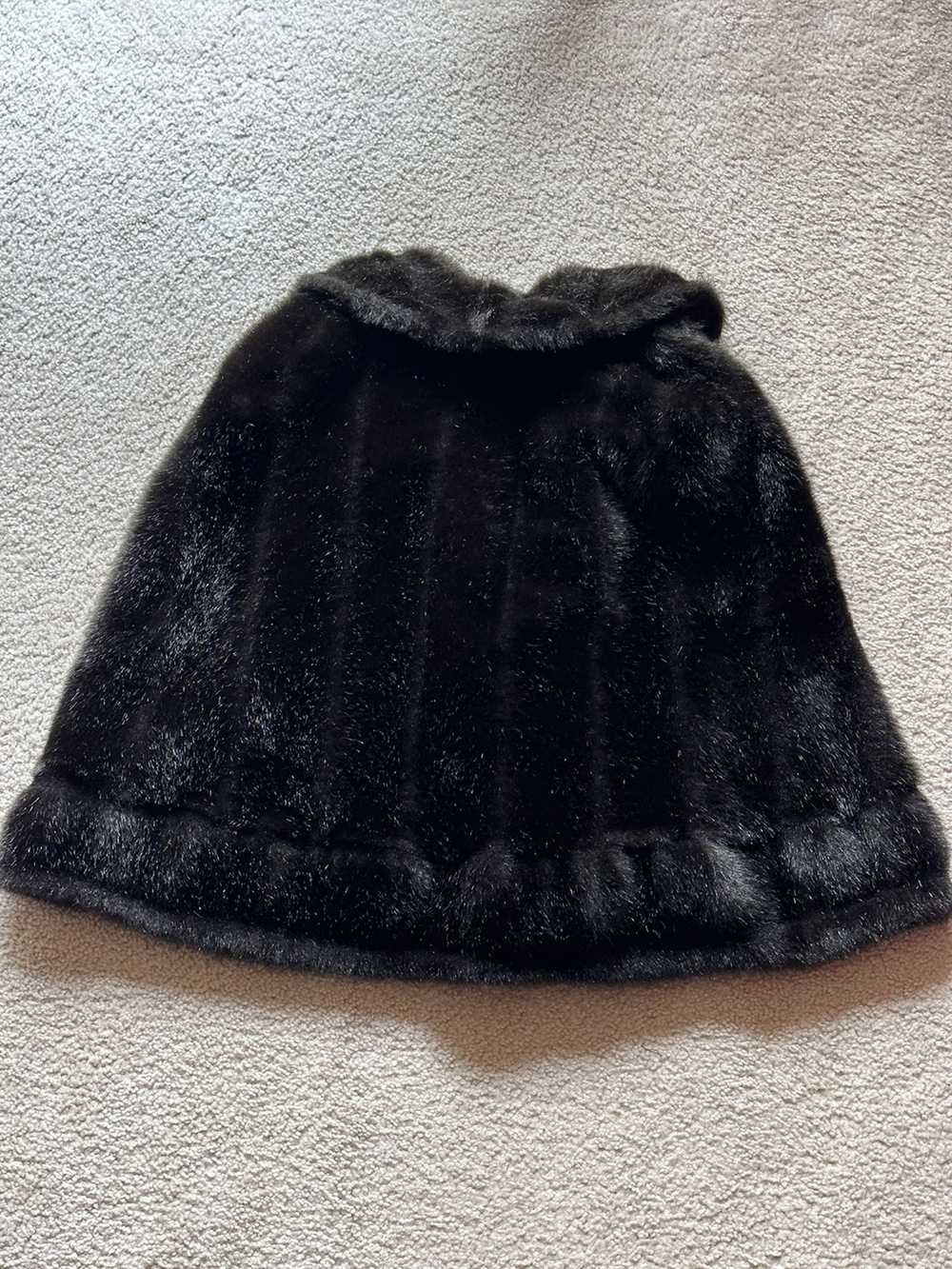 Vintage Faux Fur Shawl - image 3