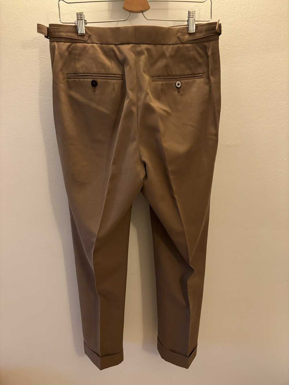 Other Kayjen High-Rise Pleated Trousers, Brown, 32 - image 2