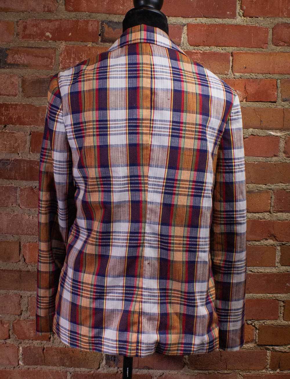 Vintage Vintage Coronet Plaid Blazer 70s - image 2