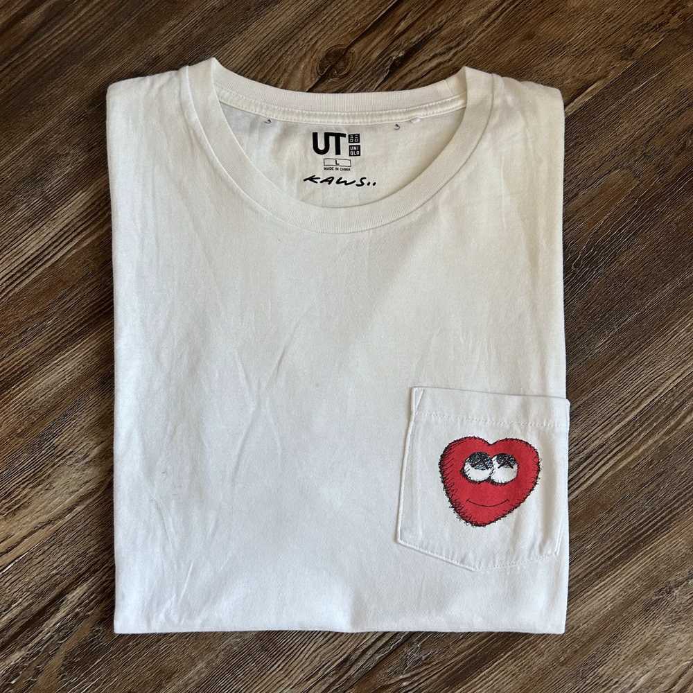 Kaws × Uniqlo Kaws Companion Heart Pocket tee - image 1