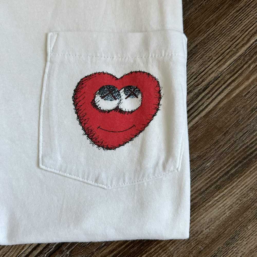 Kaws × Uniqlo Kaws Companion Heart Pocket tee - image 4