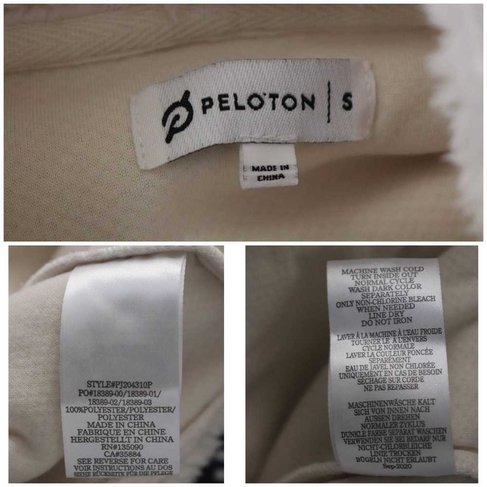 Designer Peloton H120 Teddy Jacket Size Small - image 10