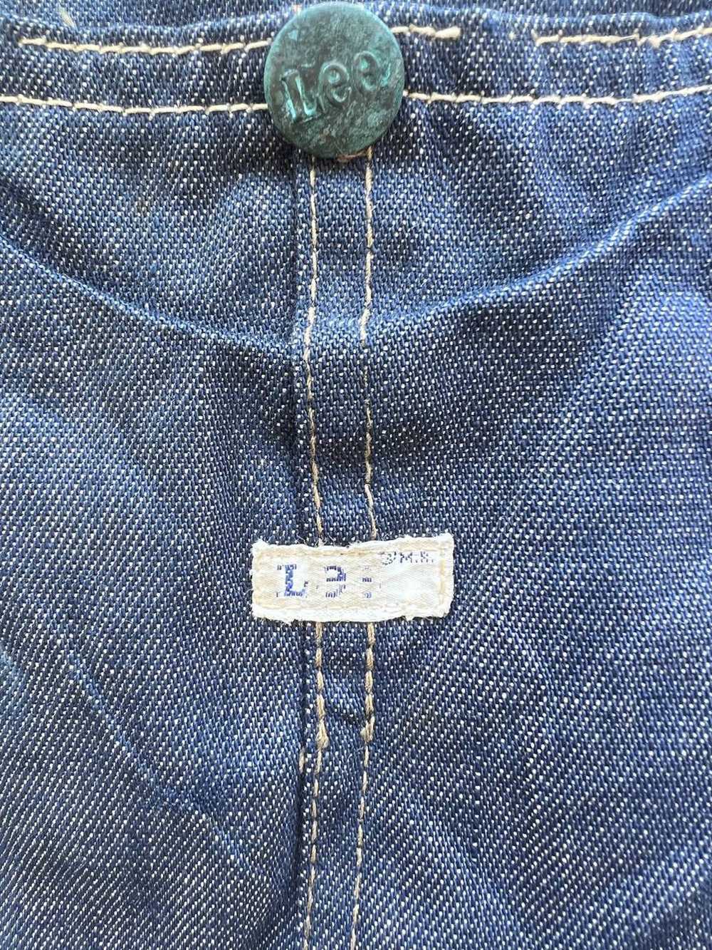 Denim Jacket × Lee 1950s Lee Union Made Blanket D… - image 10
