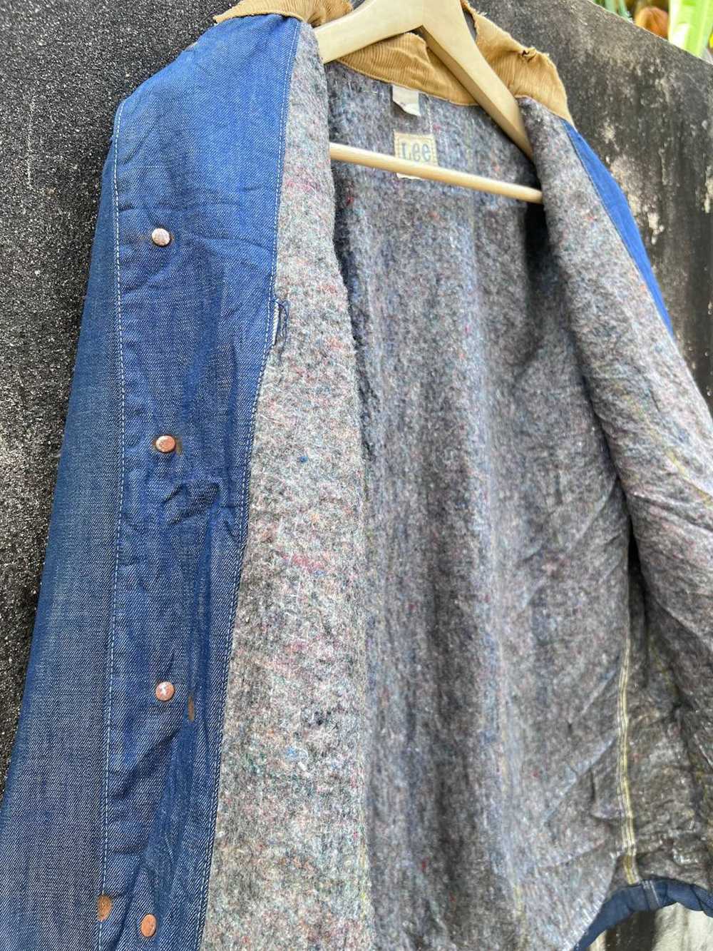 Denim Jacket × Lee 1950s Lee Union Made Blanket D… - image 11