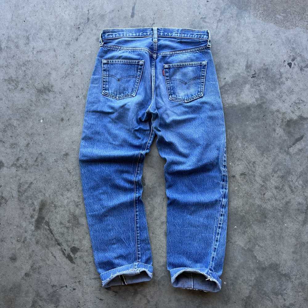 Levi's × Made In Usa × Vintage 70s Levis 501 Selv… - image 6