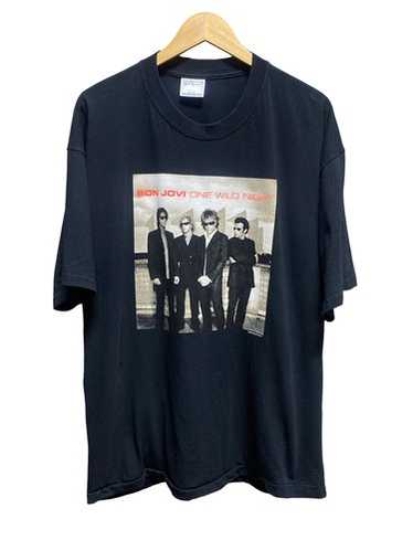BON JOVI One Wild Night 2001 Tシャツ Lサイズ BON JOVI One Wild Night 2001 Tシャツ Lサイズ - メルカリ
