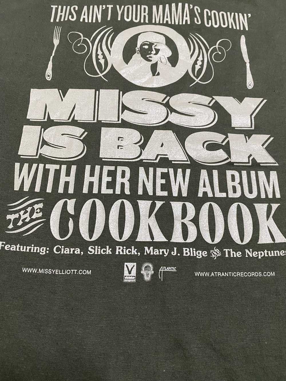 Rap Tees × Vintage Vintage Missy Elliott The Cook… - image 4