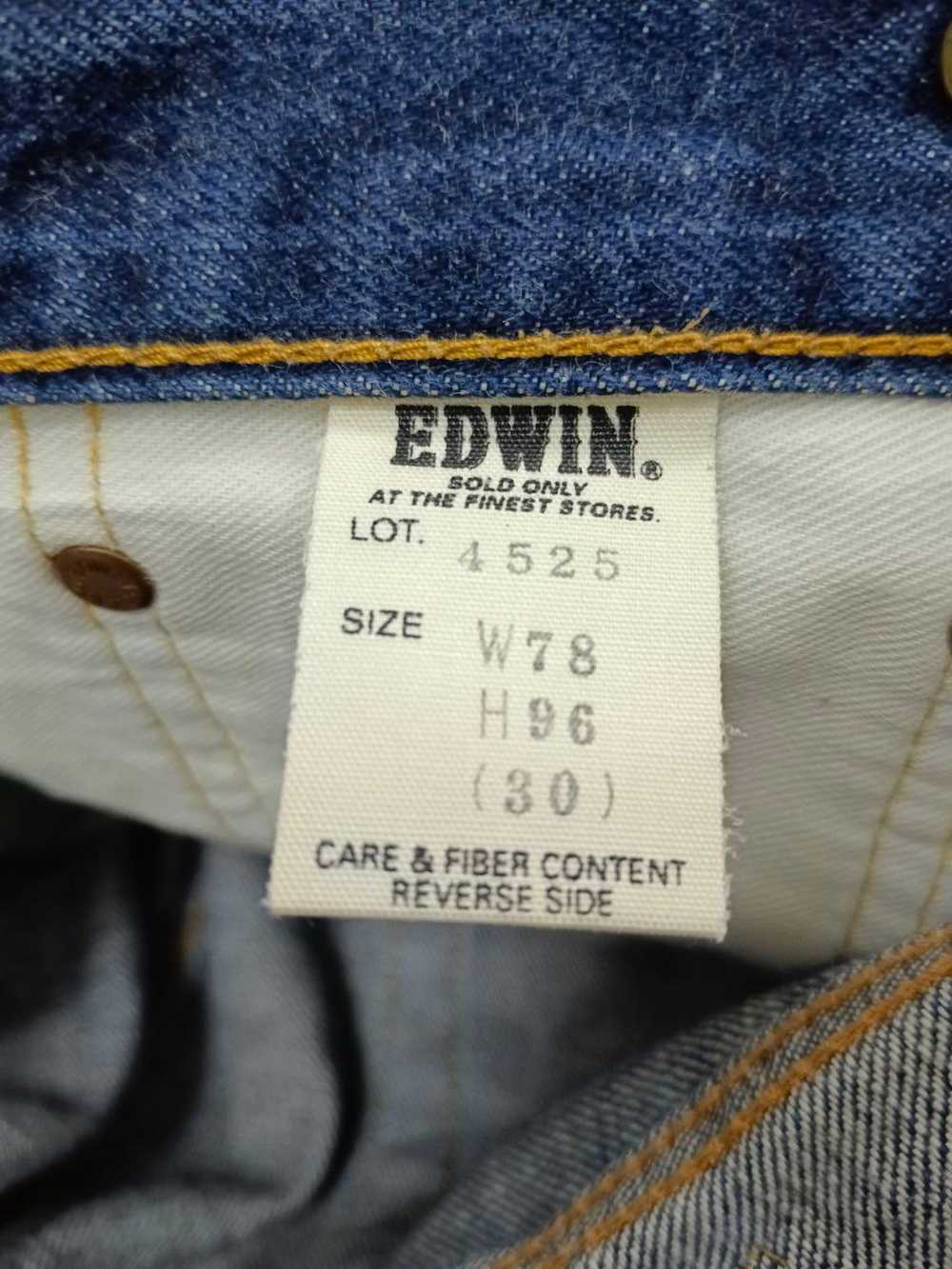 Hype × Streetwear × Vintage SICK BAGGY EDWIN OVER… - image 8
