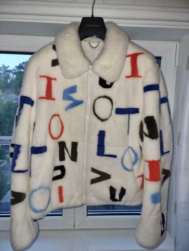 Louis Vuitton Louis vuitton Intarsia Mink Fur Jac… - image 1