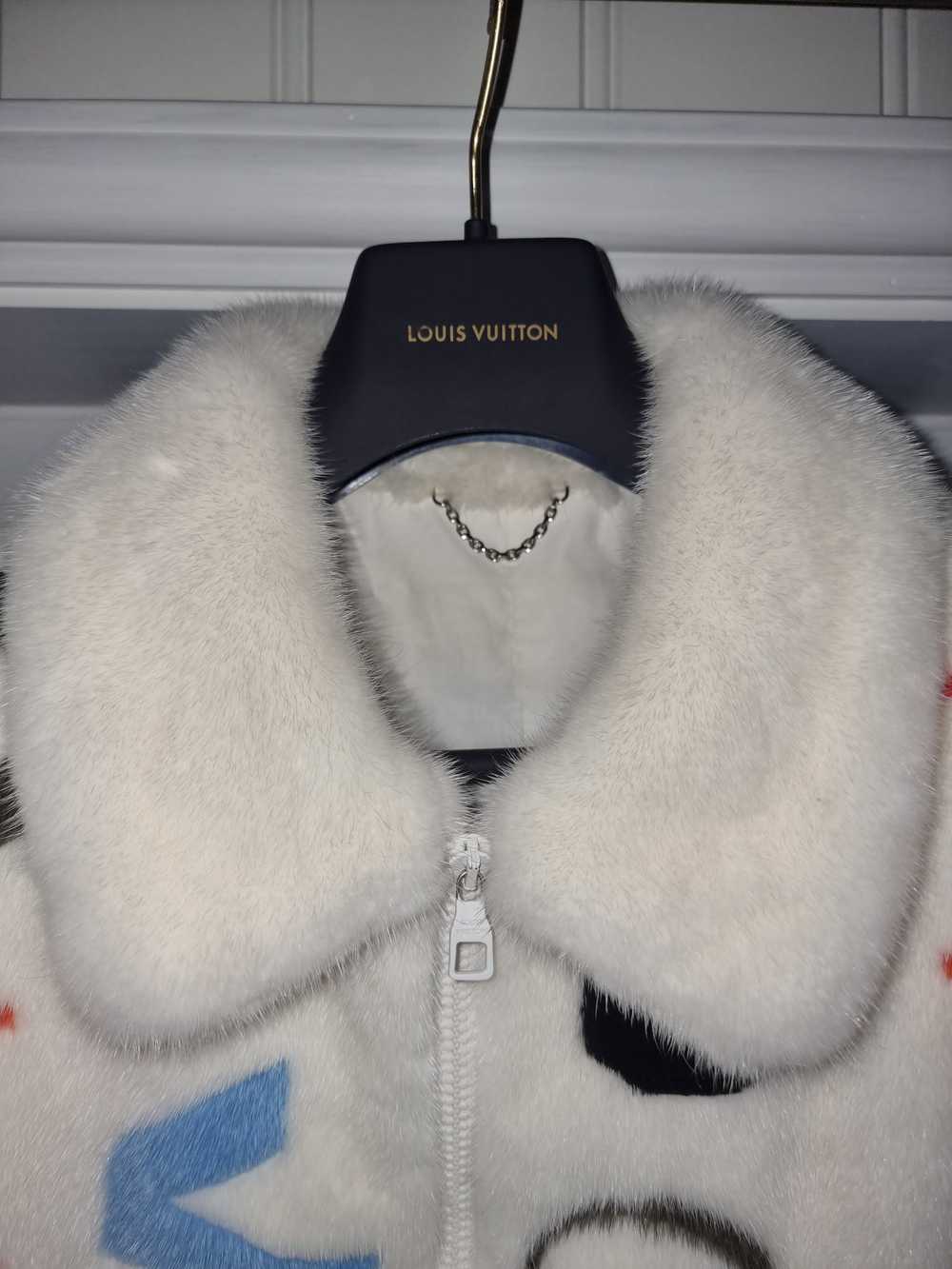 Louis Vuitton Louis vuitton Intarsia Mink Fur Jac… - image 2