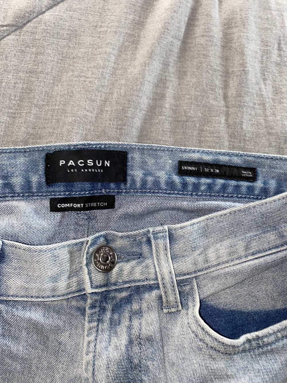 Pacsun Stonewashed side stripe jeans pacsun - image 5