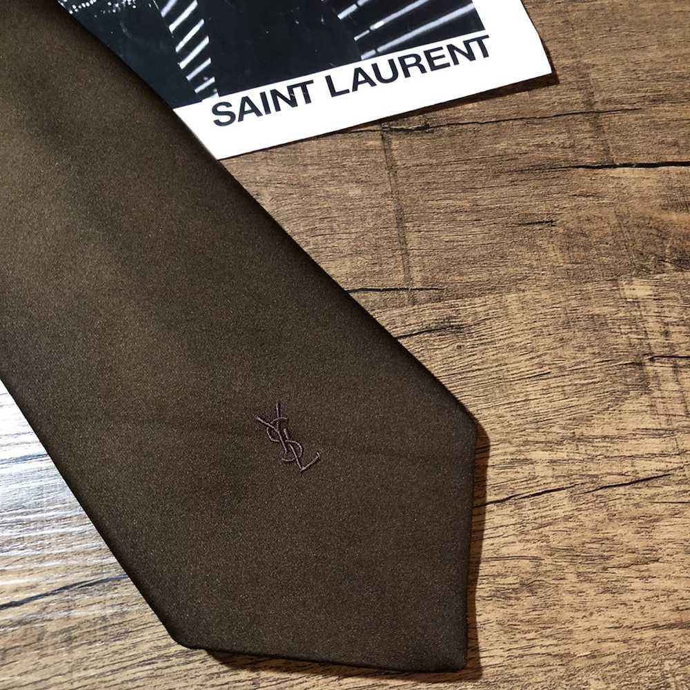 Yves Saint Laurent YSL Authentic Vintage Tie - image 9