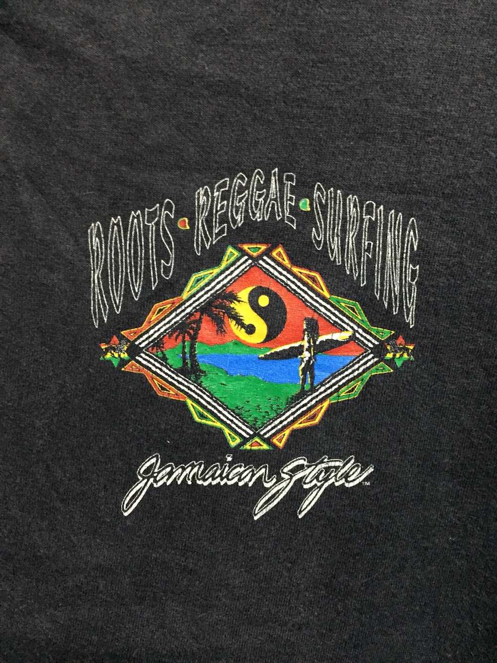 Vintage Vintage 90s Jamaican Style Tshirt - image 5