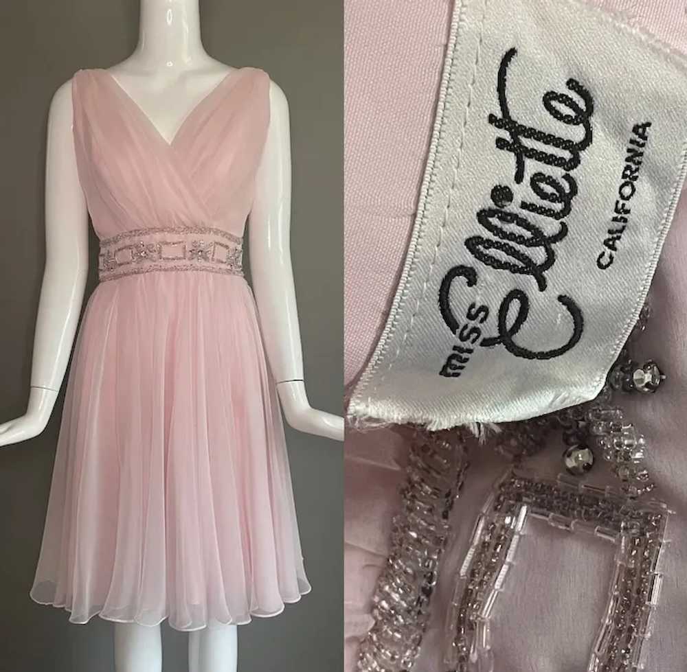 Miss Elliette Pink Party Dress S - image 3