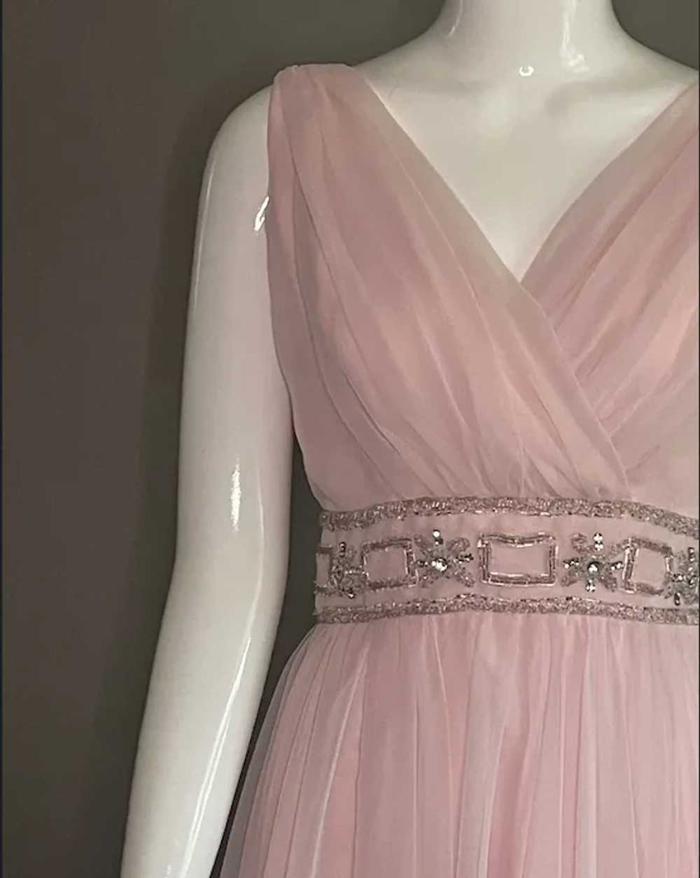 Miss Elliette Pink Party Dress S - image 4